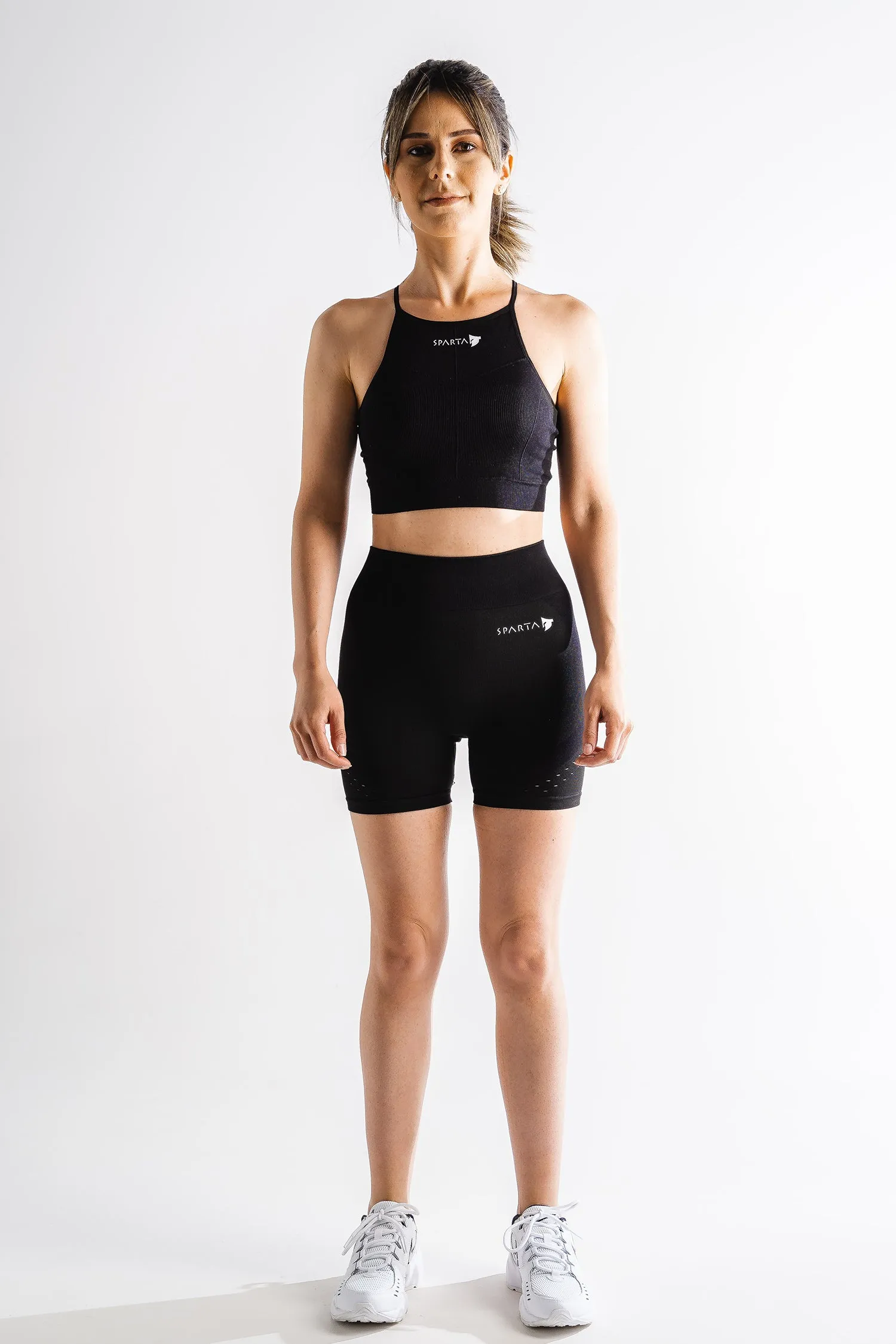 Sparta Laconic Seamless Shorts - Black