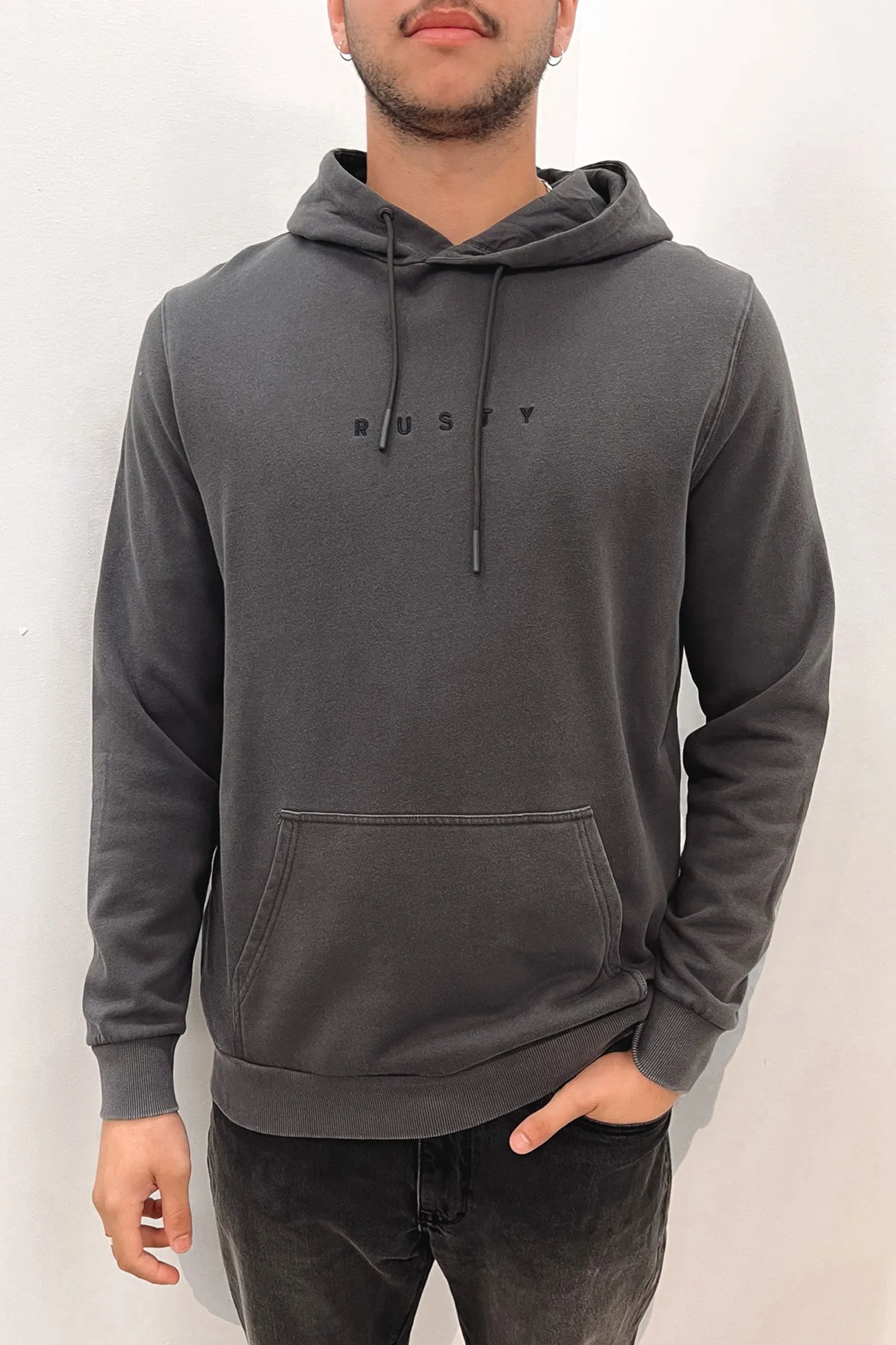 Special Cut Hood Fleece Coal