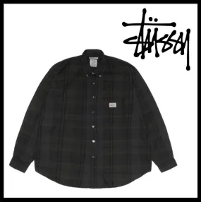 STUSSY  |Street Style Logo Skater Style Shirts