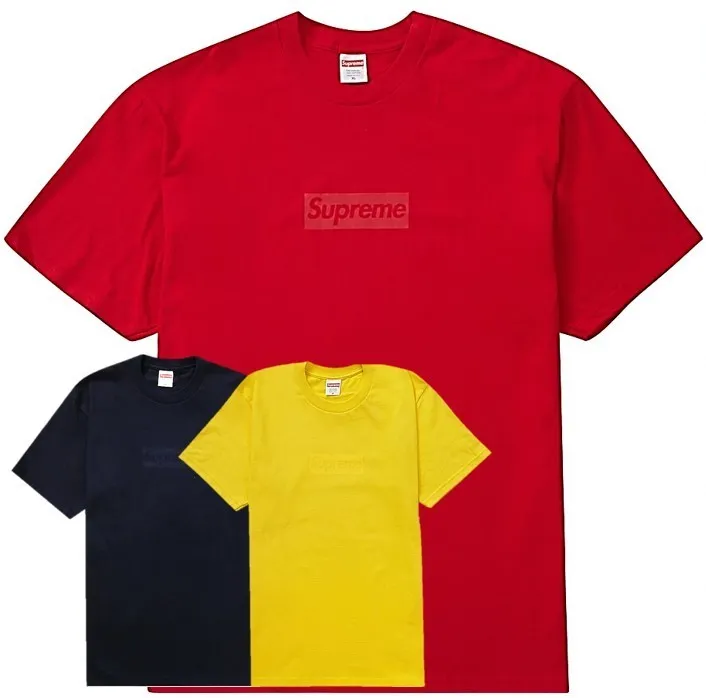 Supreme  |Unisex Street Style Logo Skater Style T-Shirts