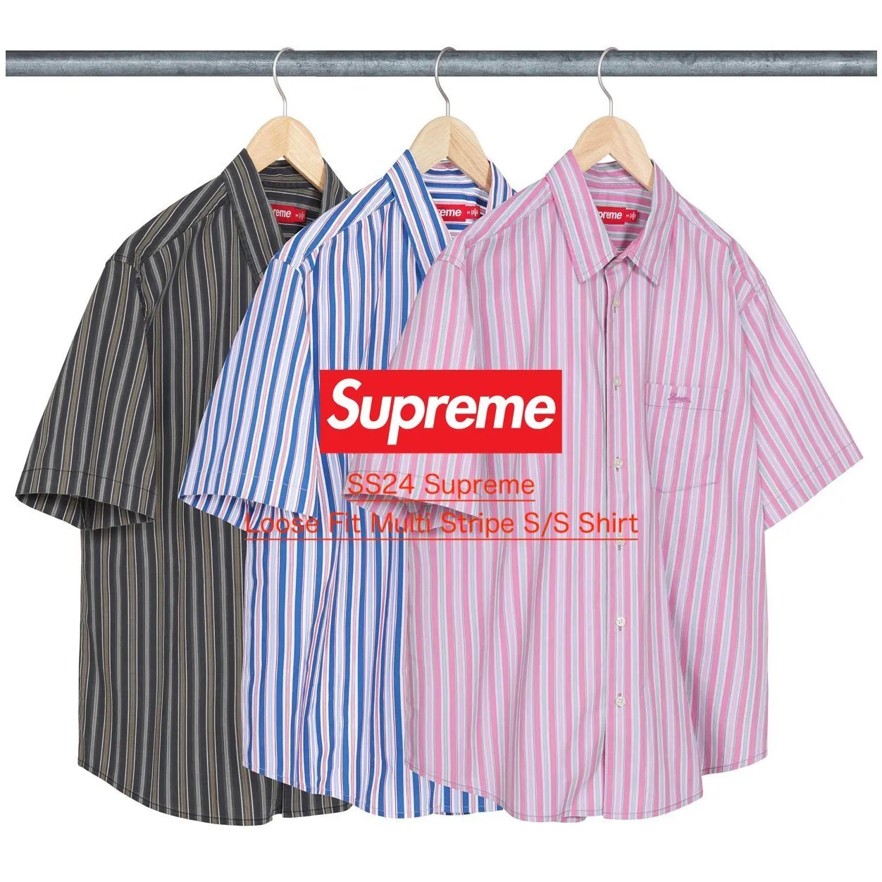 Supreme  |Unisex Street Style Skater Style Shirts