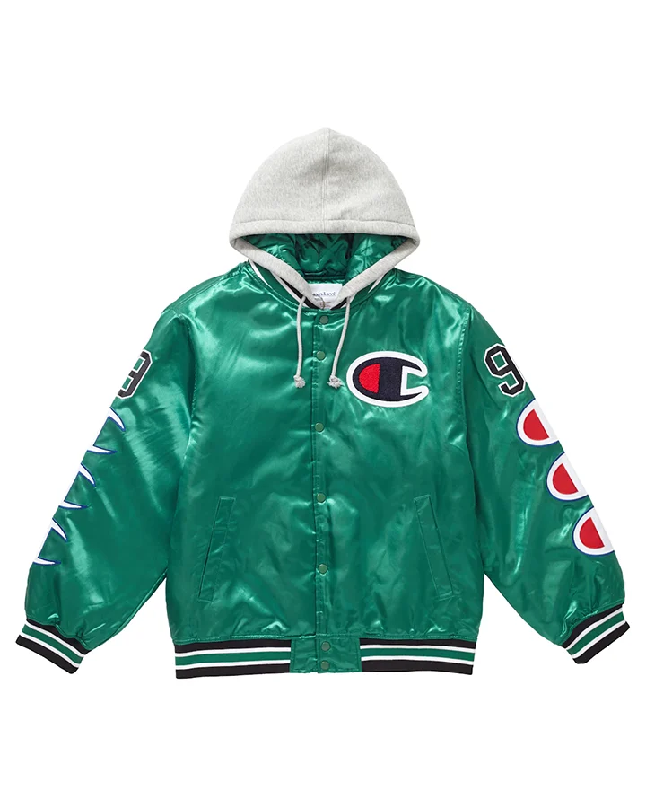 Supremely Champion Satin Varsity Jacket - William Jacket