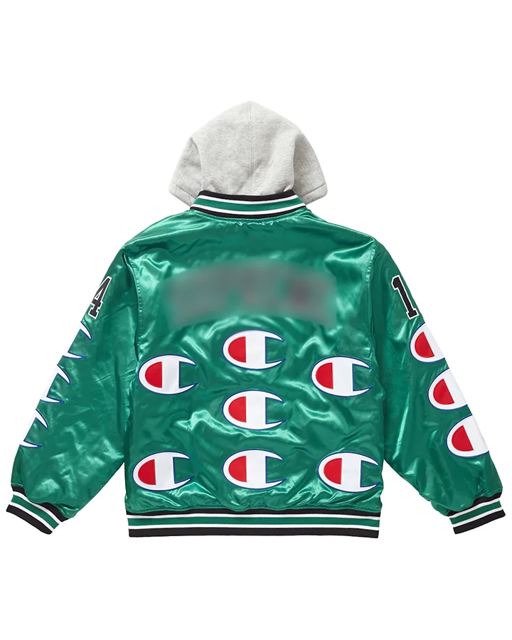 Supremely Champion Satin Varsity Jacket - William Jacket