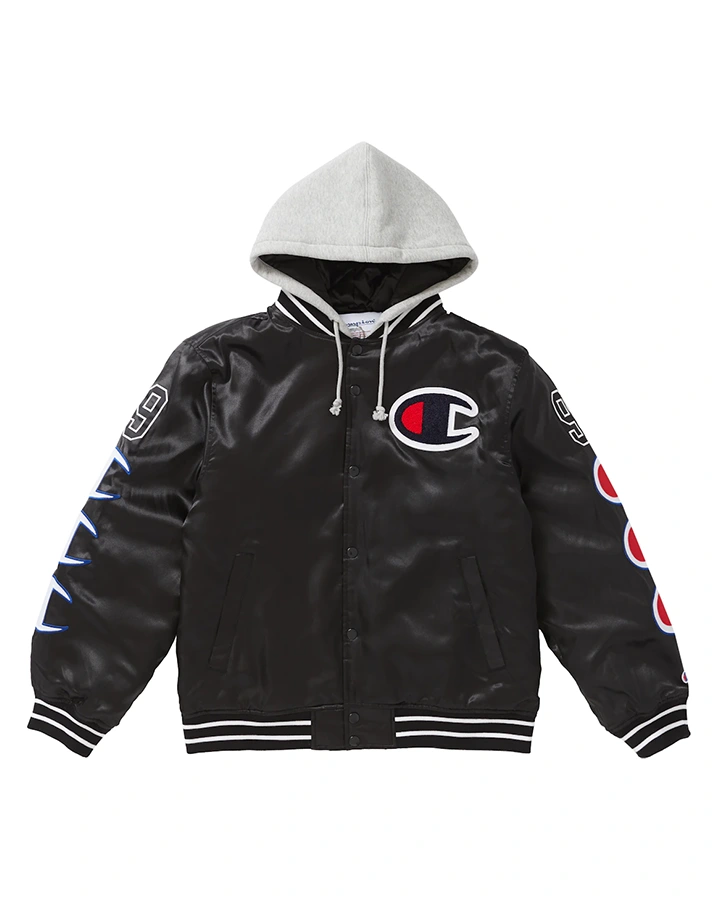 Supremely Champion Satin Varsity Jacket - William Jacket