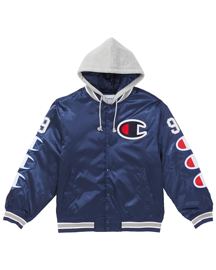 Supremely Champion Satin Varsity Jacket - William Jacket