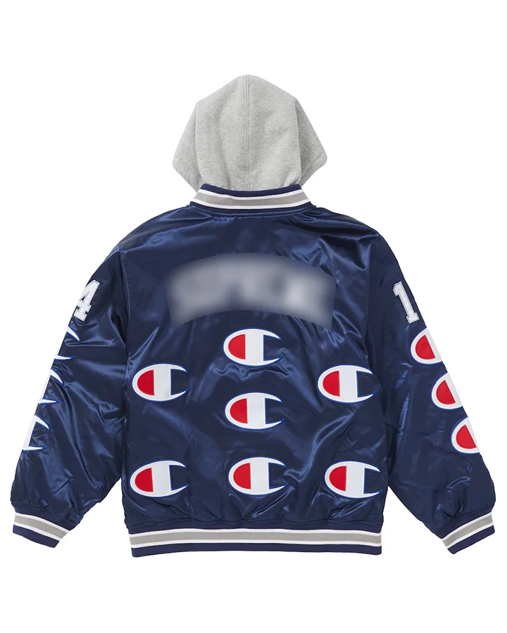 Supremely Champion Satin Varsity Jacket - William Jacket