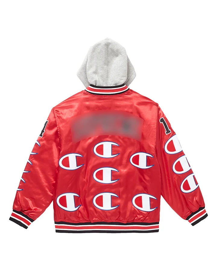 Supremely Champion Satin Varsity Jacket - William Jacket