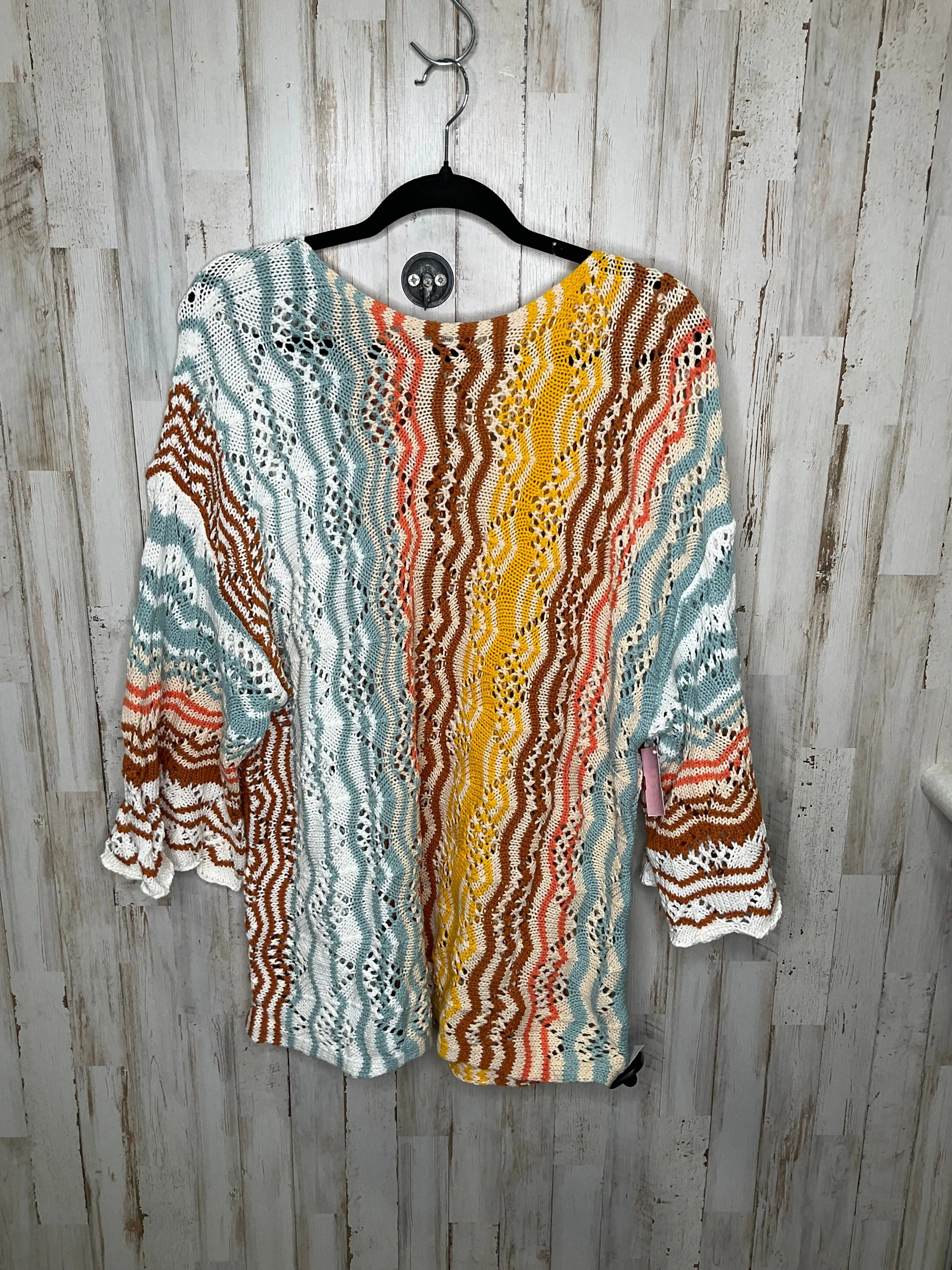 Sweater By Cato In Multi-colored, Size: 18