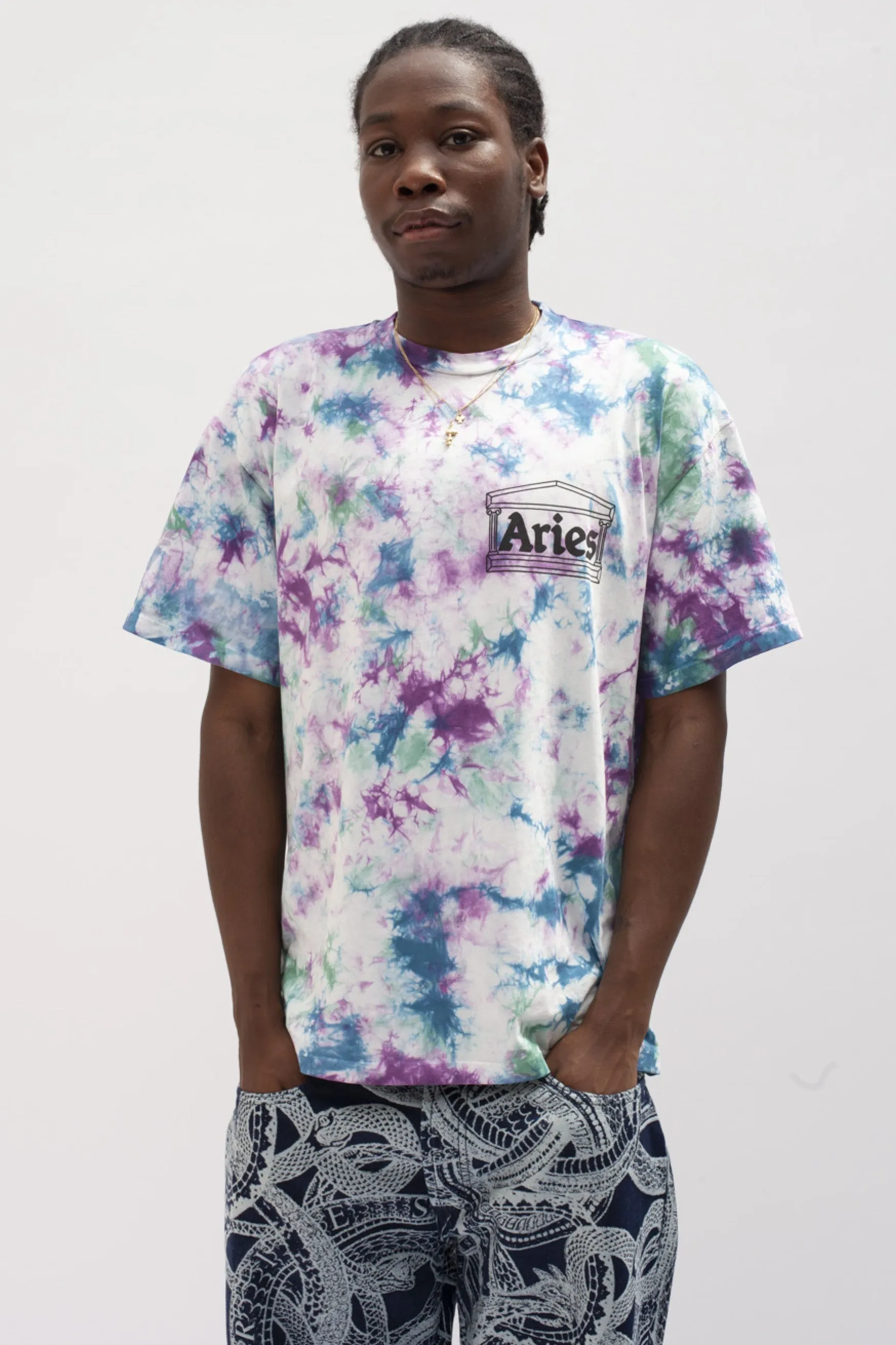 Temple Tie-Dye SS Tee