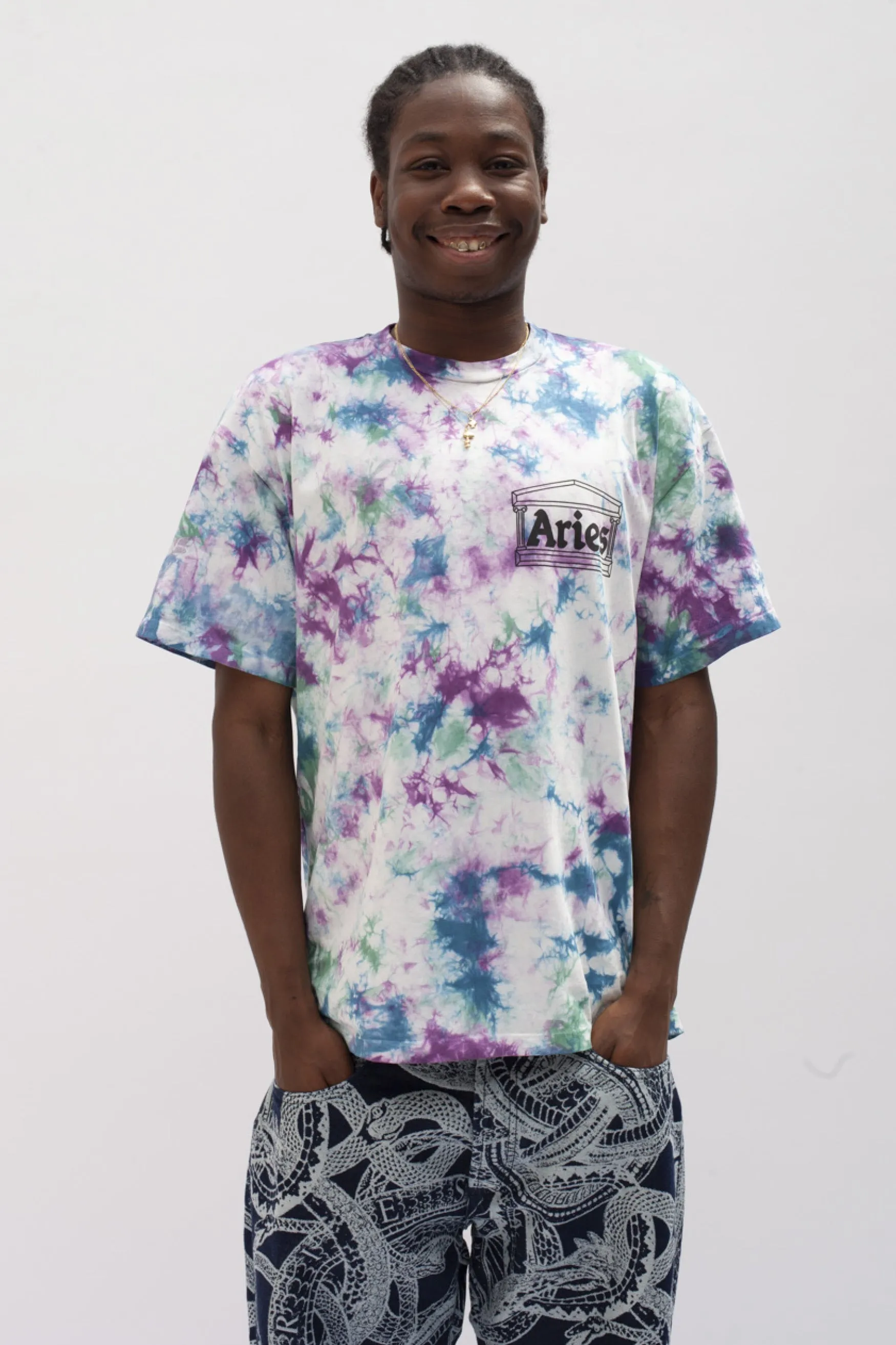 Temple Tie-Dye SS Tee