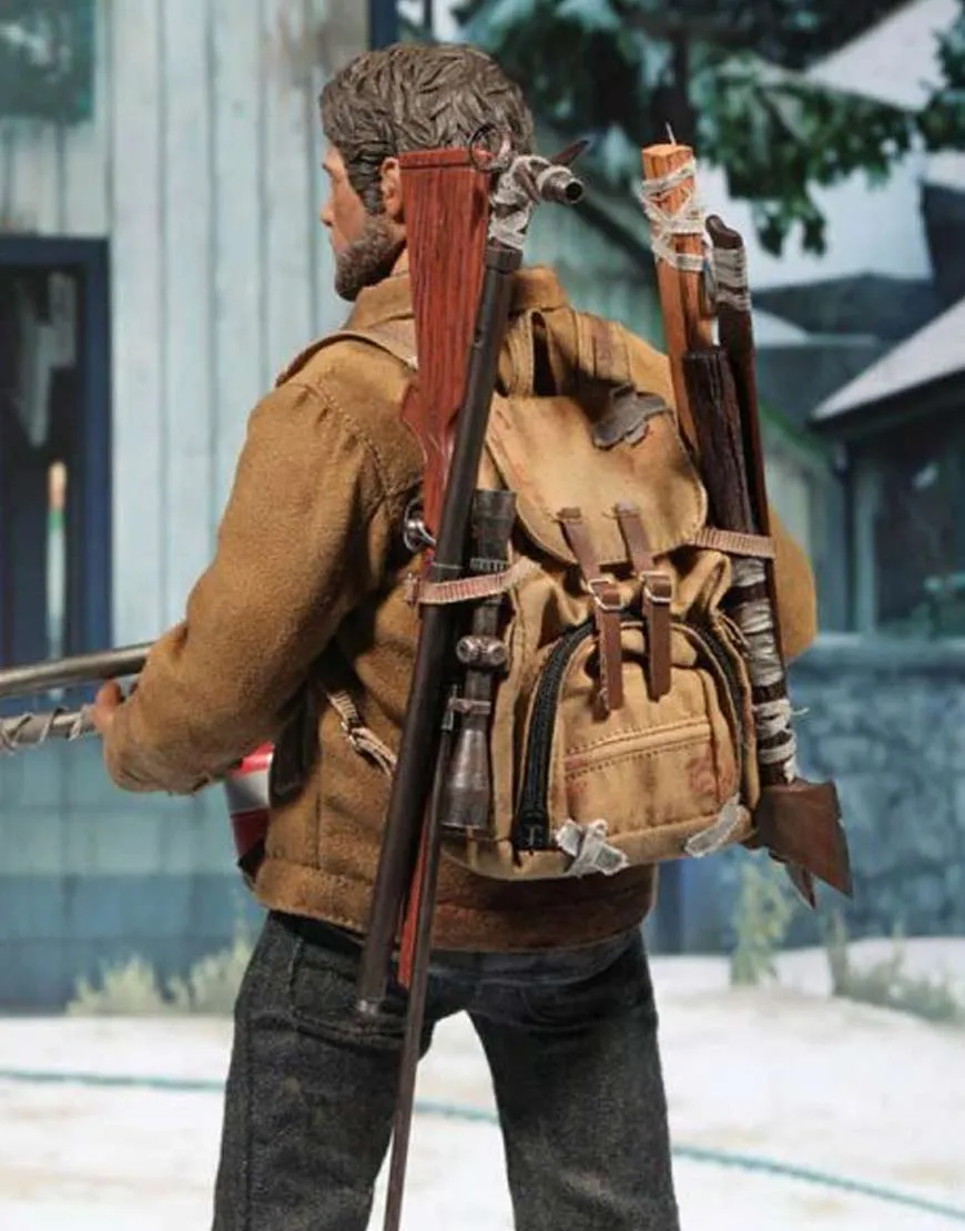 The Last Of Us Part II Joel Jacket | Brown Suede Leather Jacket | 40% Off