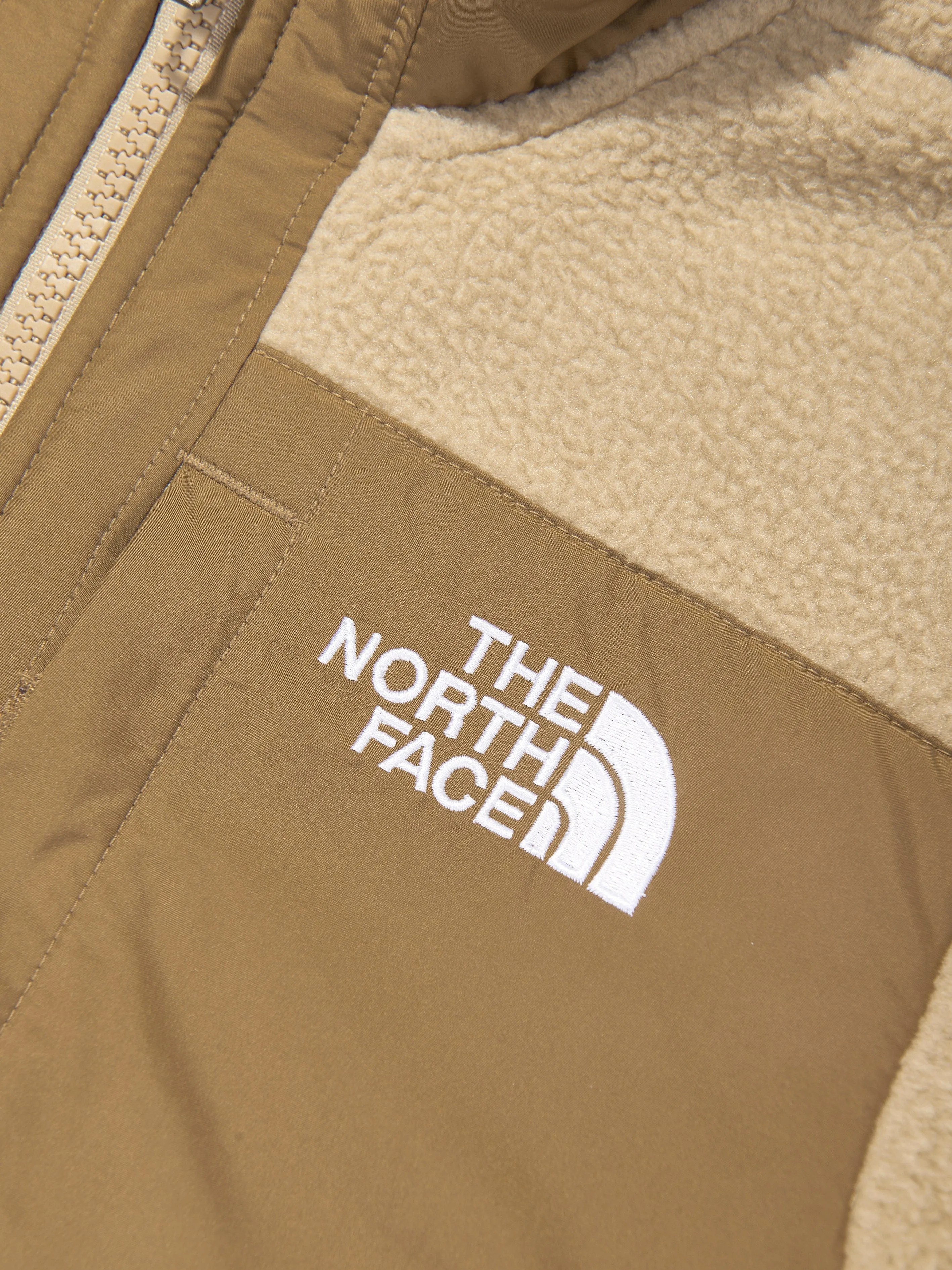 The North Face Boys Yumiori Fleece Full Zip Jacket in Beige