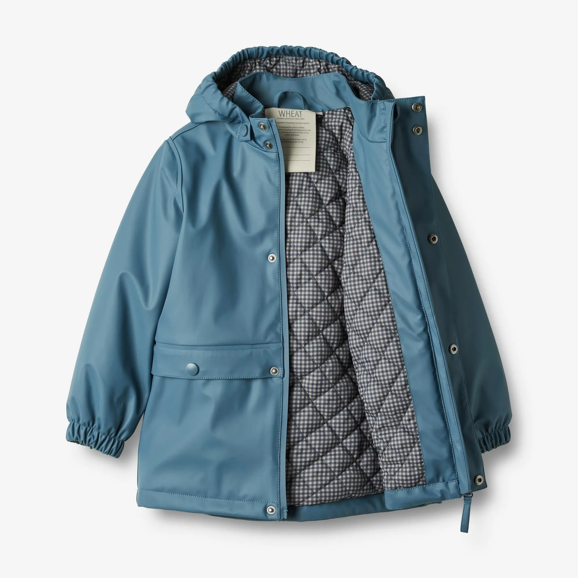 Thermo Rain Coat Aju - blue fusion