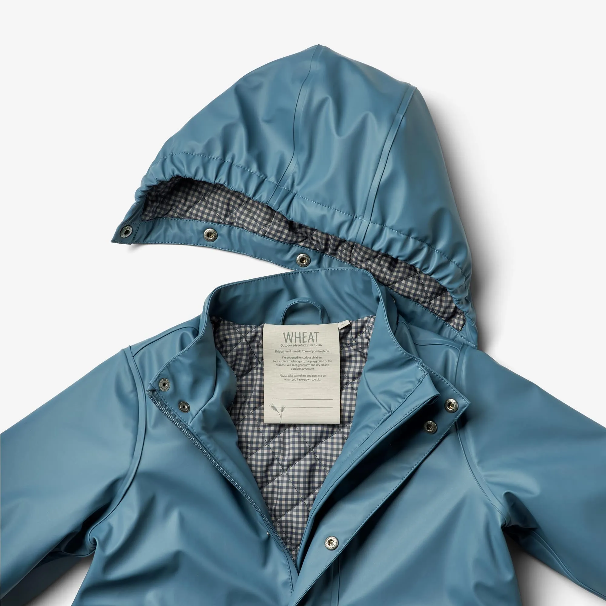 Thermo Rain Coat Aju - blue fusion