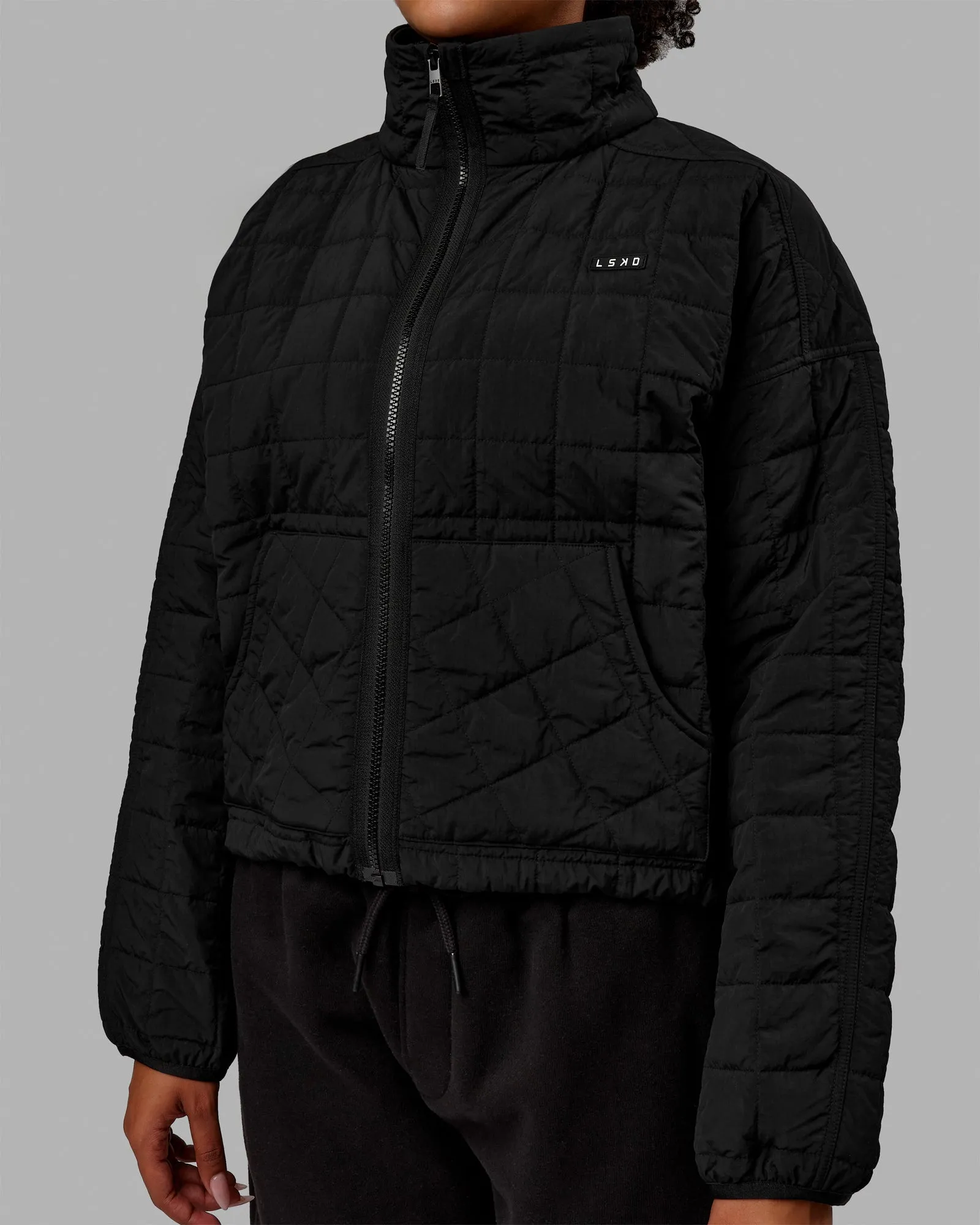 Thrive Packable Jacket - Black