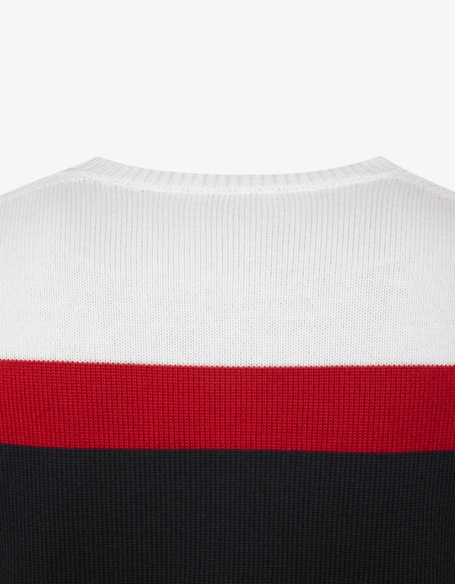 Tricolour Logo Wool Sweater