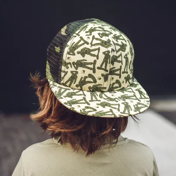 Trucker Hat / Army Camo Mesh