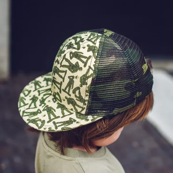 Trucker Hat / Army Camo Mesh