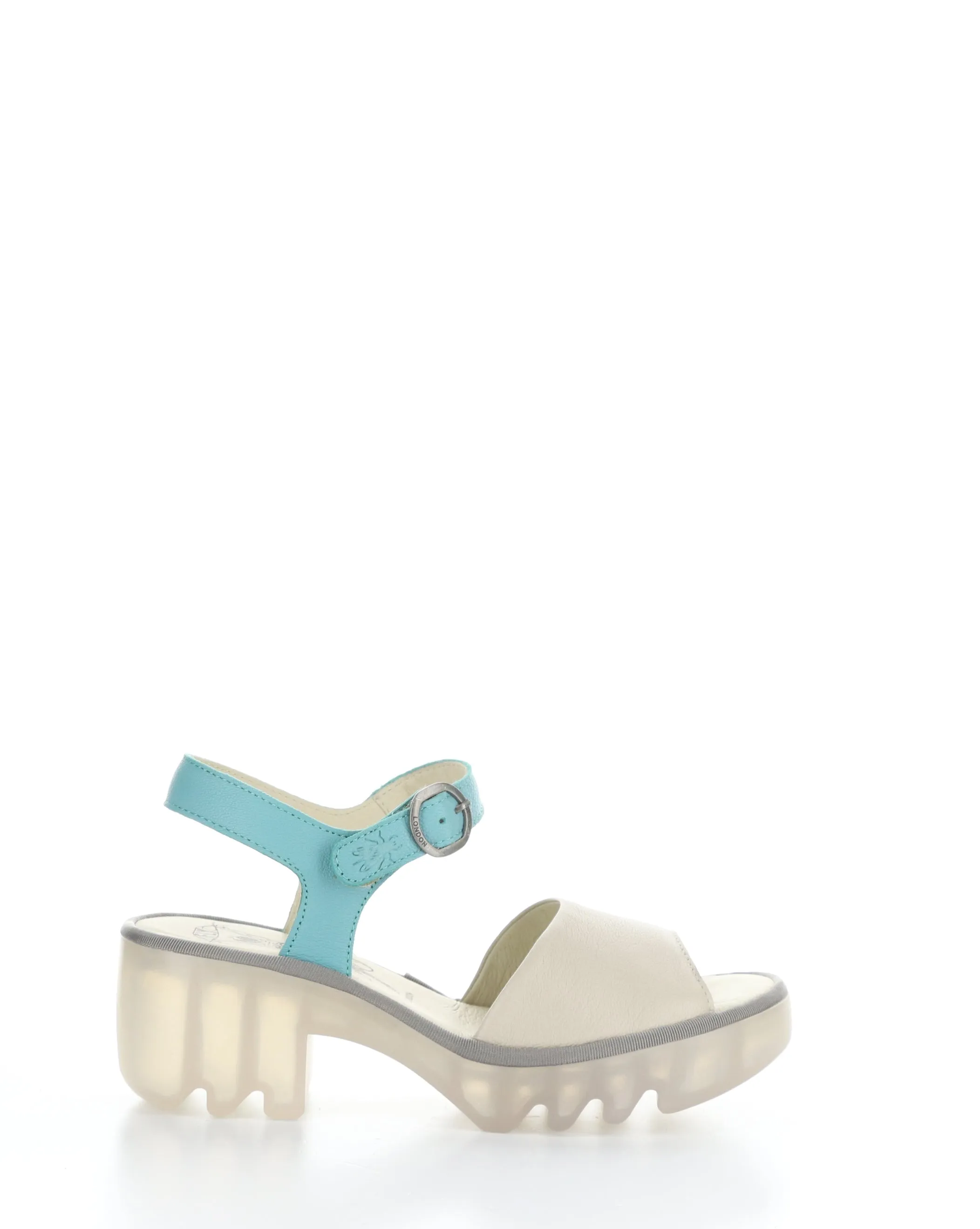 TULL503FLY 003 CLOUD/TURQUOISE Velcro Sandals