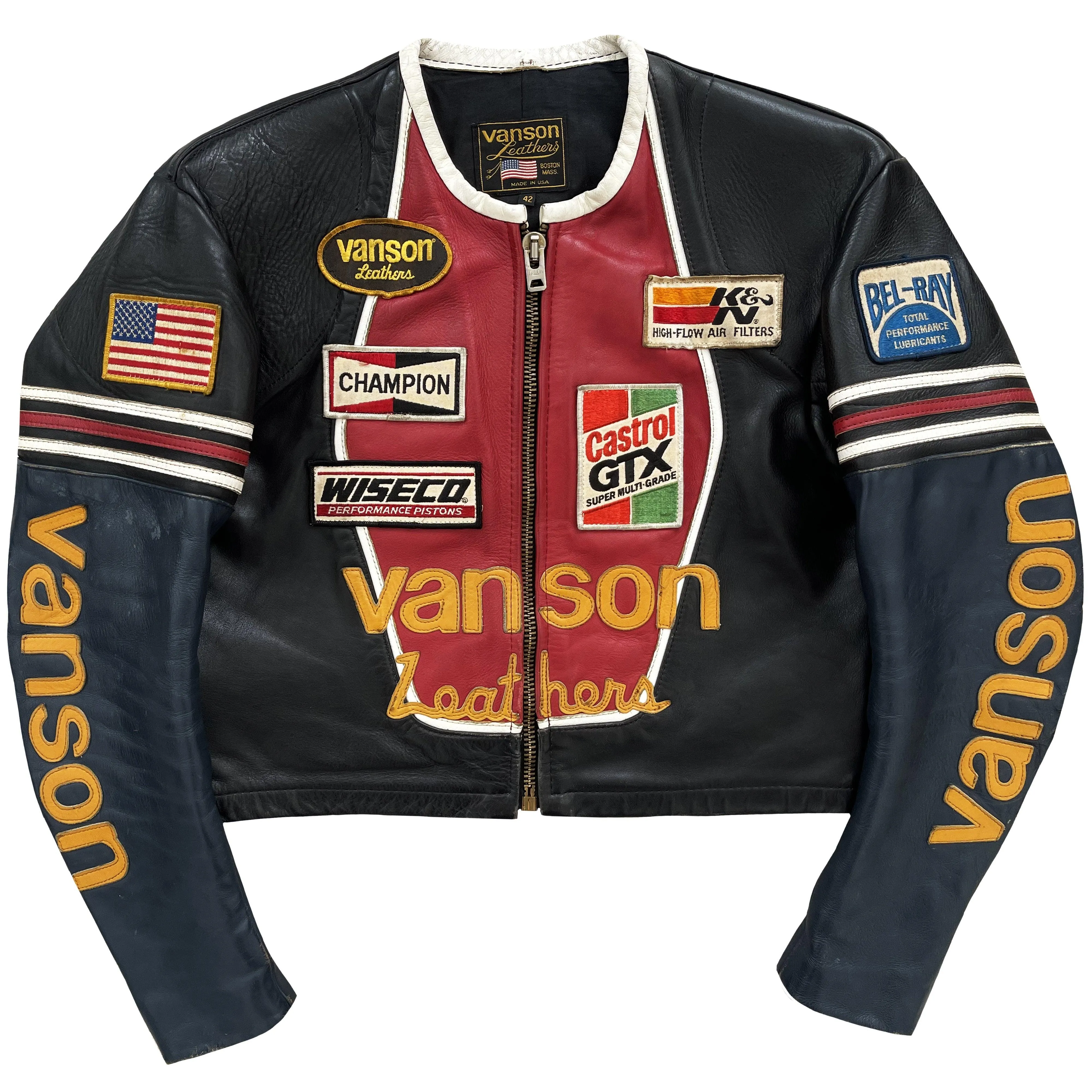 Vanson Leathers Motorcycle Racer Jacket