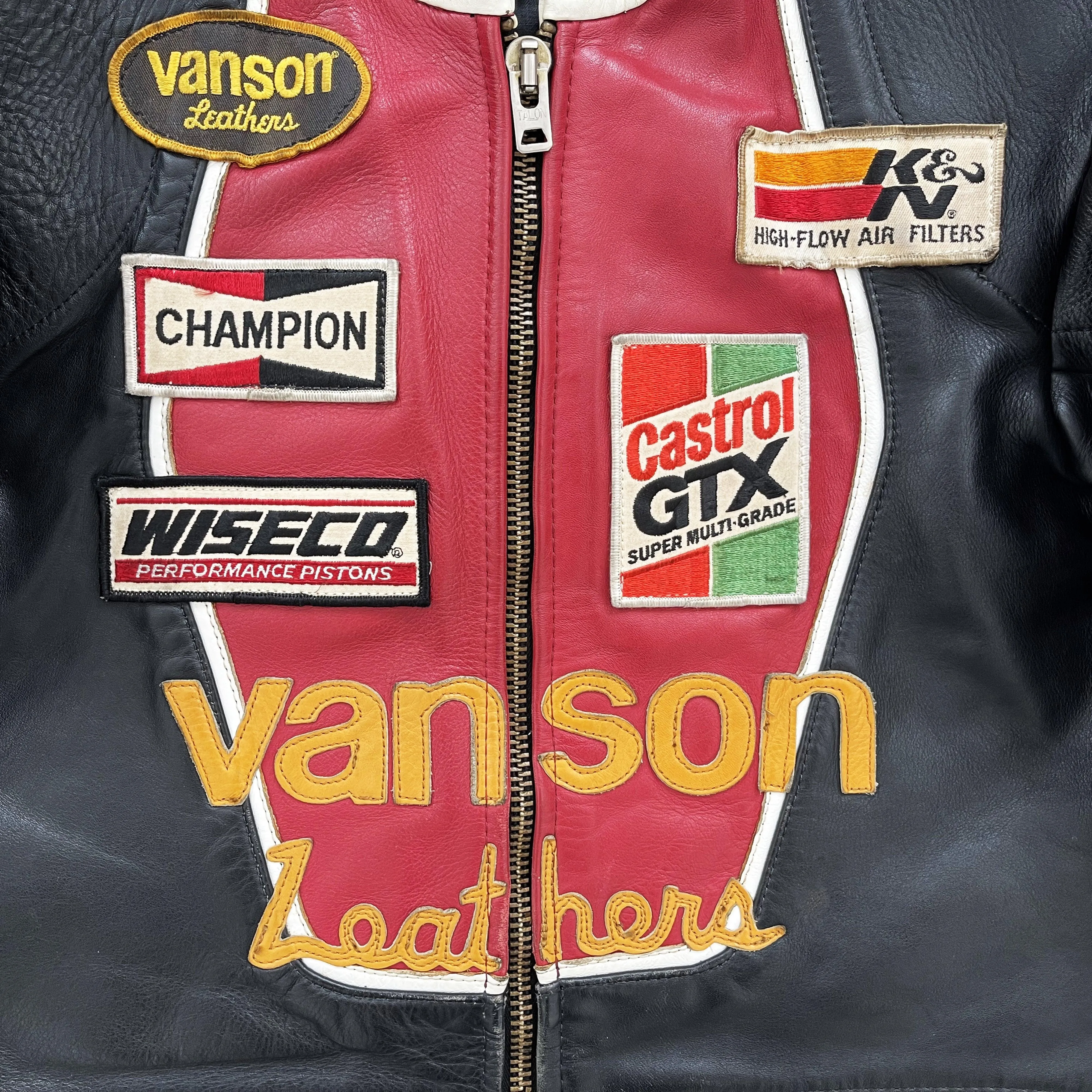 Vanson Leathers Motorcycle Racer Jacket