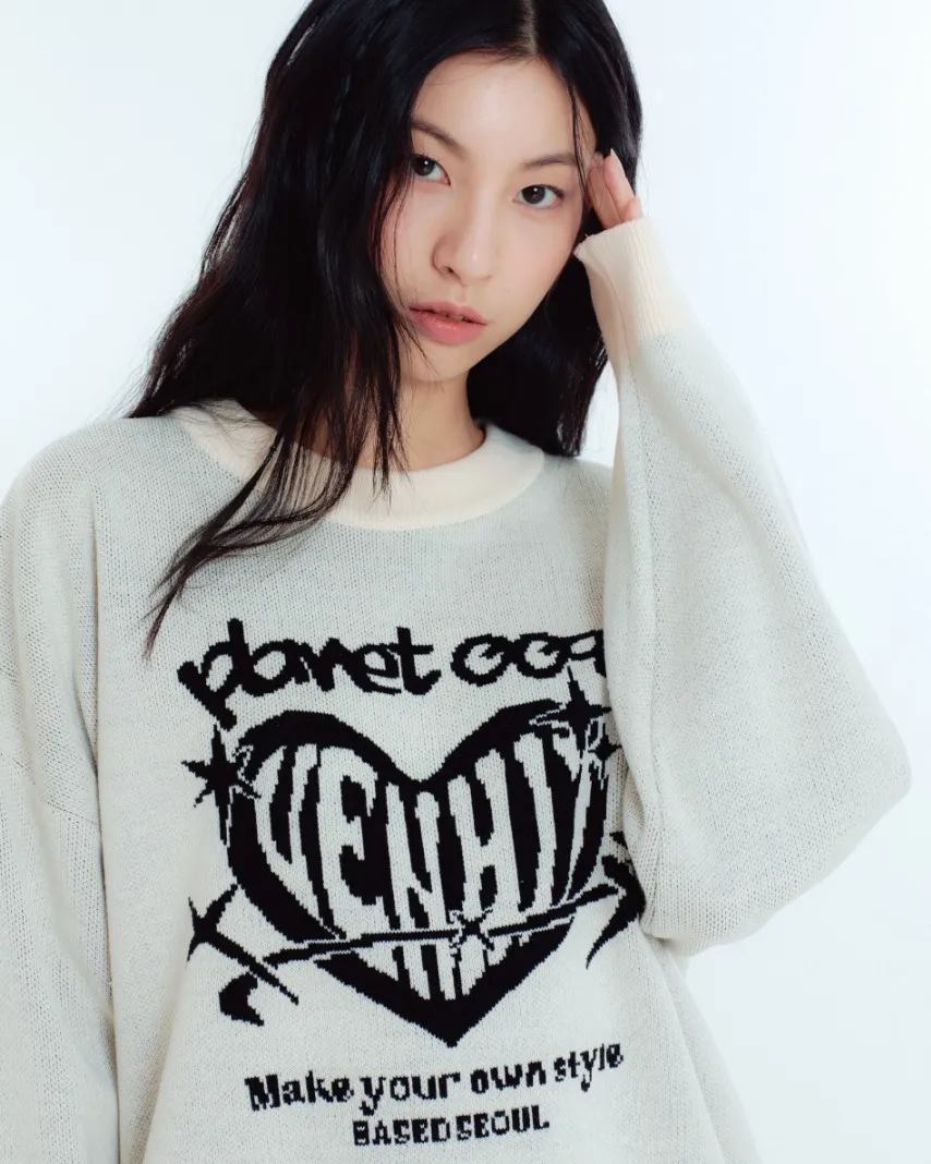 VENHIT  |Street Style Logo Sweaters