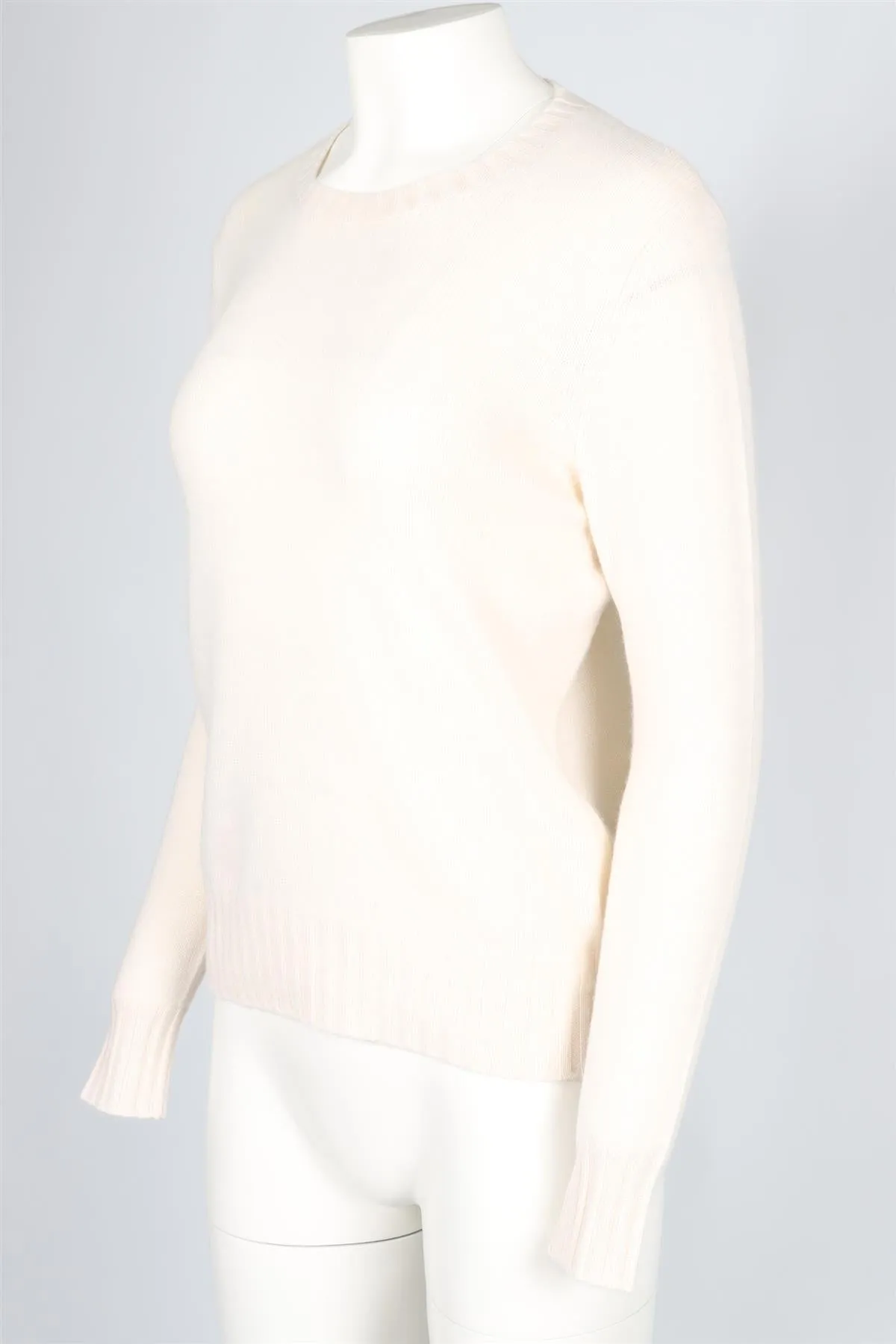 VILLAO CREAM CASHMERE SWEATER LARGE