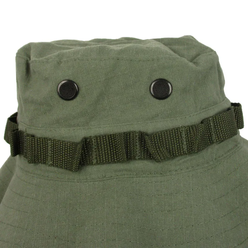 Vintage Vietnam Rip-Stop OD Boonie Hat