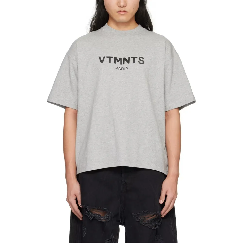 VTMNTS  |Cotton Short Sleeves Logo T-Shirts