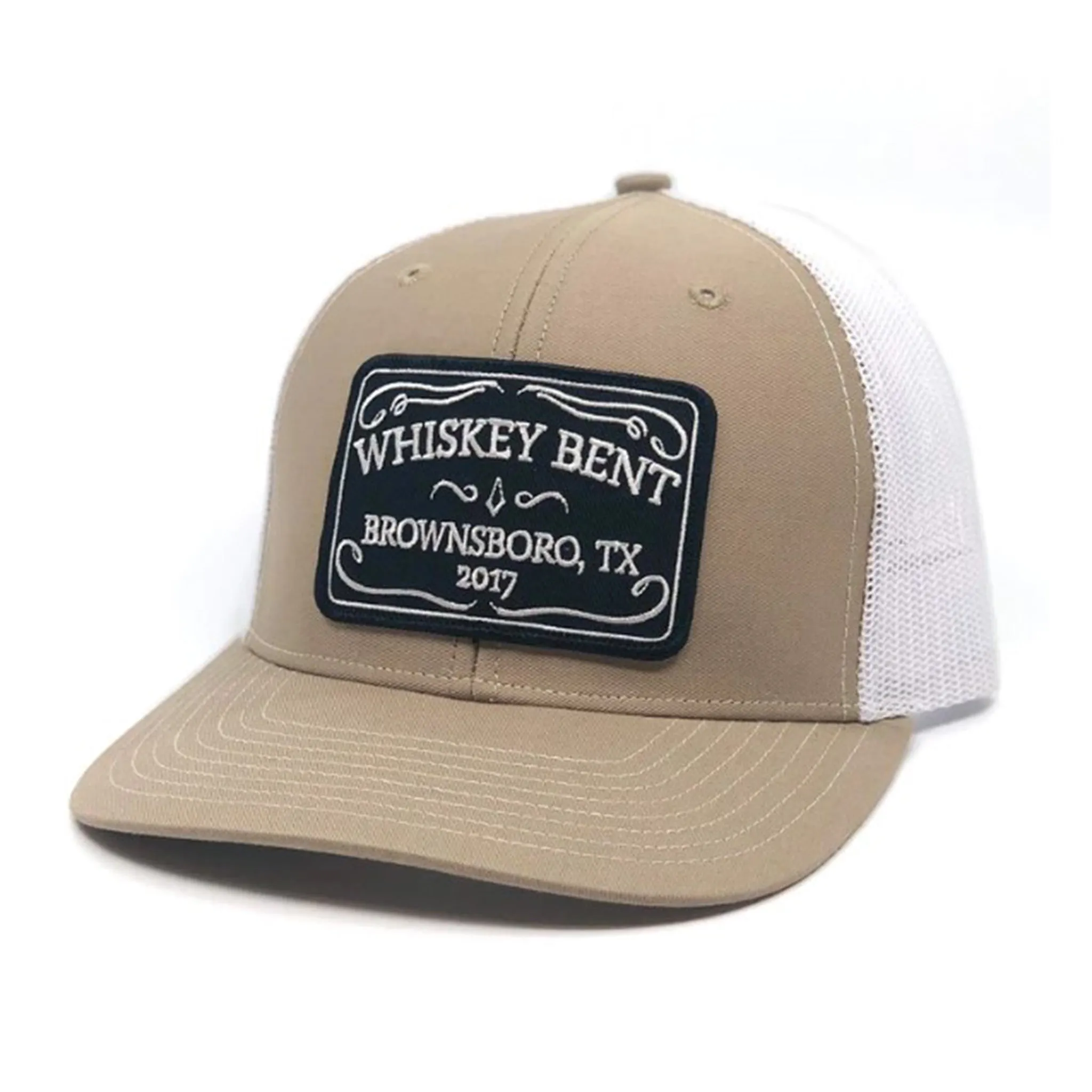 Whiskey Bent Tan and White Cap