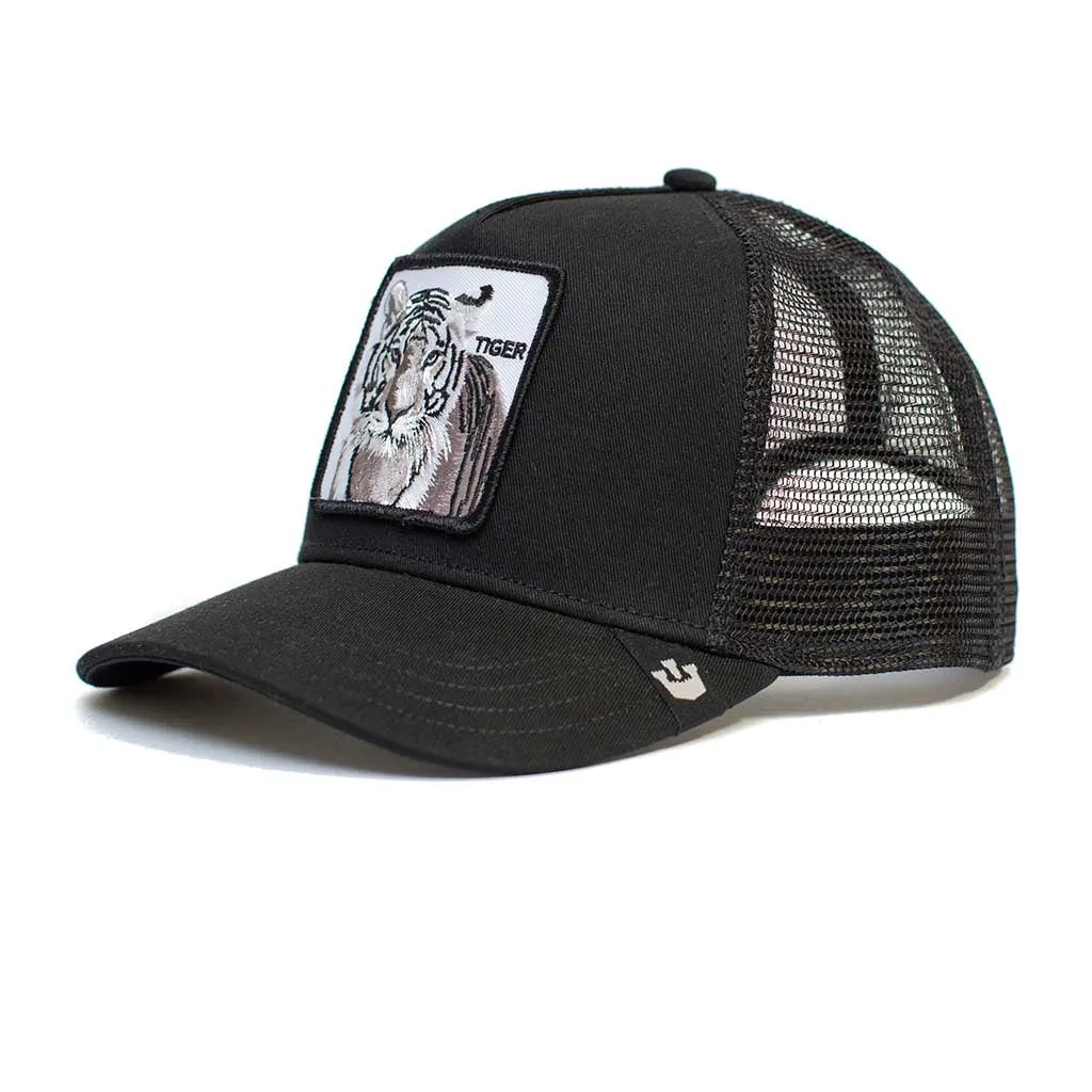 White Tiger Trucker Hat