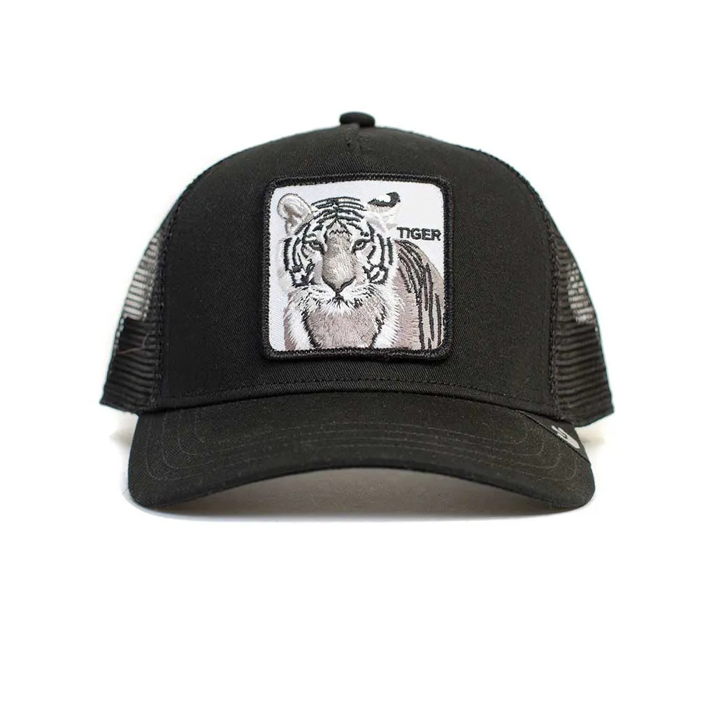 White Tiger Trucker Hat