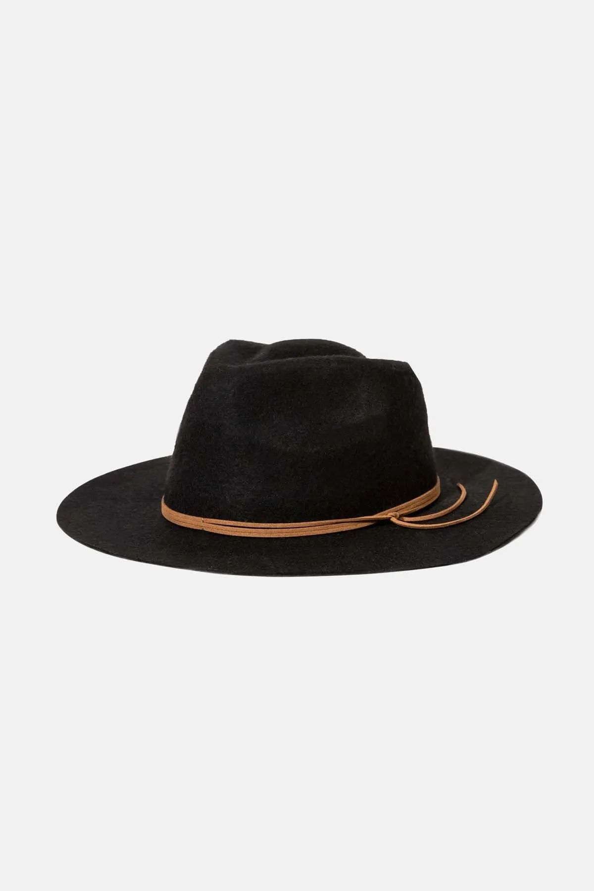 Wool Fedora Hat Black