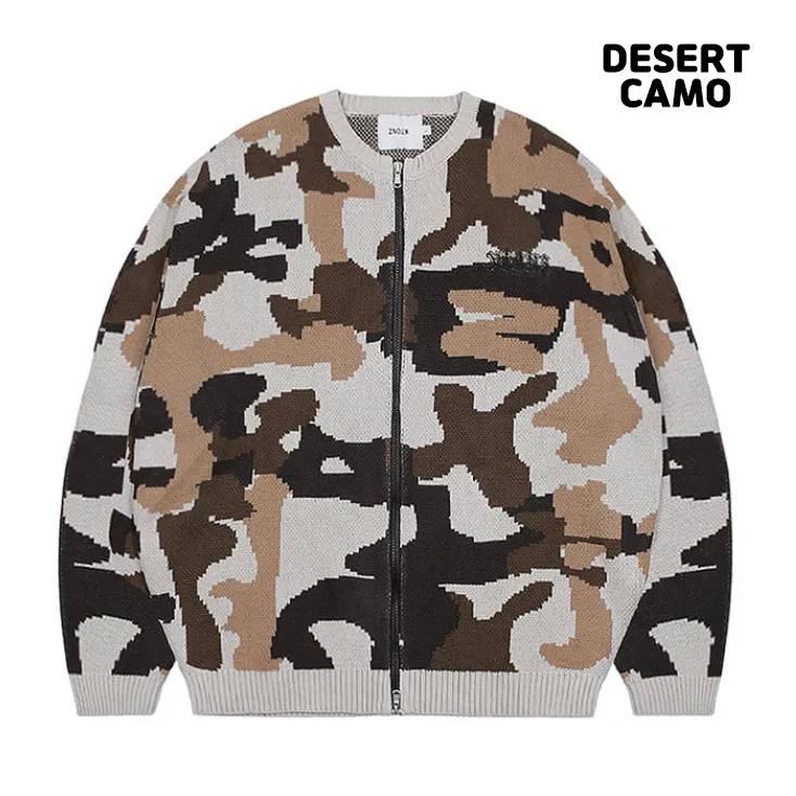 XTONZ  |Camouflage Unisex Street Style Logo Sweaters